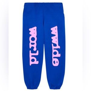 Sp5der beluga blue and pink brand new size small real